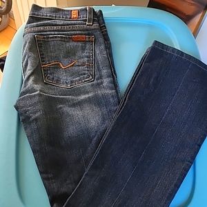 7 for all Mankind jeans slight flare